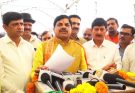 मध्य प्रदेश में यूसीसी विधायक पारित होने पर मुख्यमंत्री का इंदौर में जोरदार स्वागत