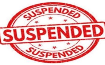 Suspended